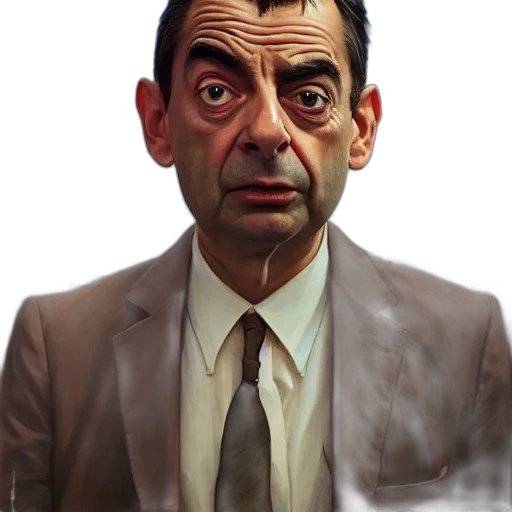 face, staff, jacket, robot transparent PNG cut-out