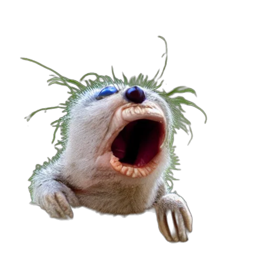 creature, animal, dragon, hair transparent PNG cut-out