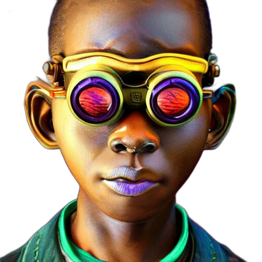 robot, mask, face, creature transparent PNG cut-out