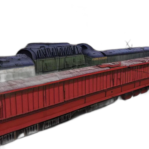 3d render, concept art, soviet, russian transparent PNG cut-out