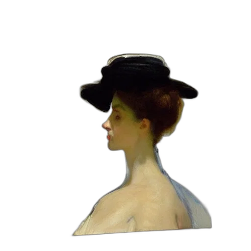 hat, face, crown, dress transparent PNG cut-out