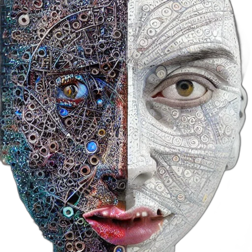 mask, face, robot, jewelry transparent PNG cut-out