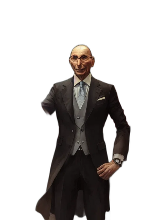 staff, face, mask, jacket transparent PNG cut-out