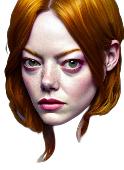 face, mask, staff, concept art transparent PNG cut-out
