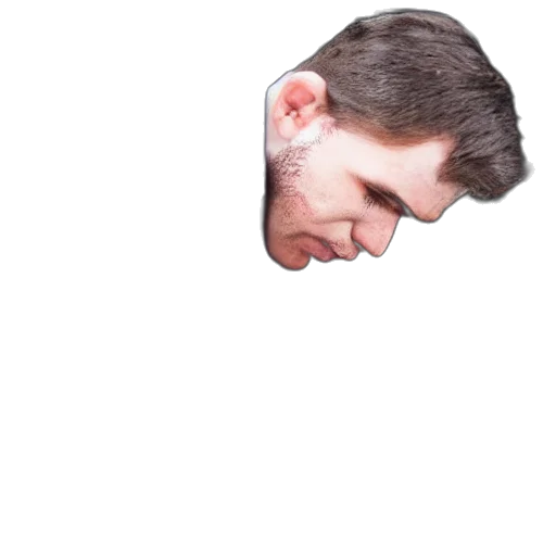 face, hair, mask, creature transparent PNG cut-out