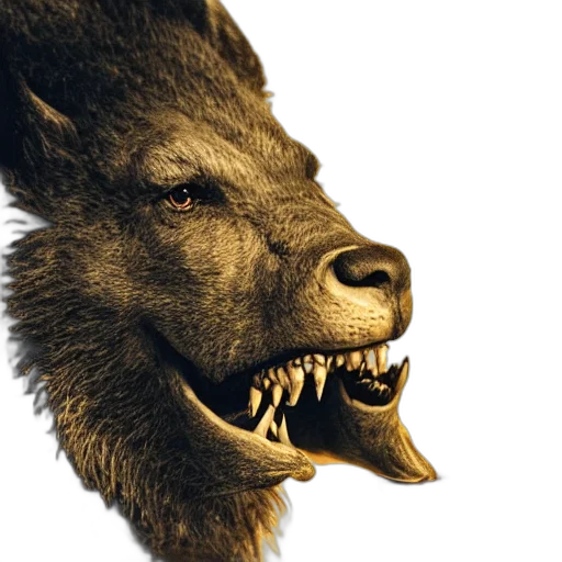 animal, creature, face, dragon transparent PNG cut-out