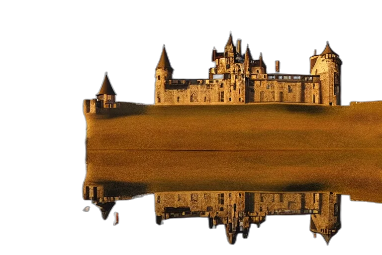 crown, building, photorealistic, castle transparent PNG cut-out