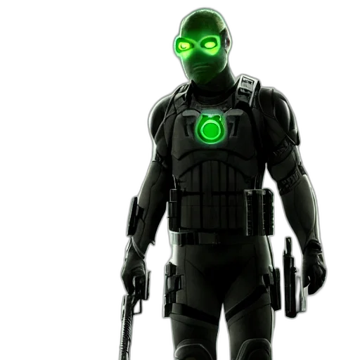 mask, robot, staff, concept art transparent PNG cut-out