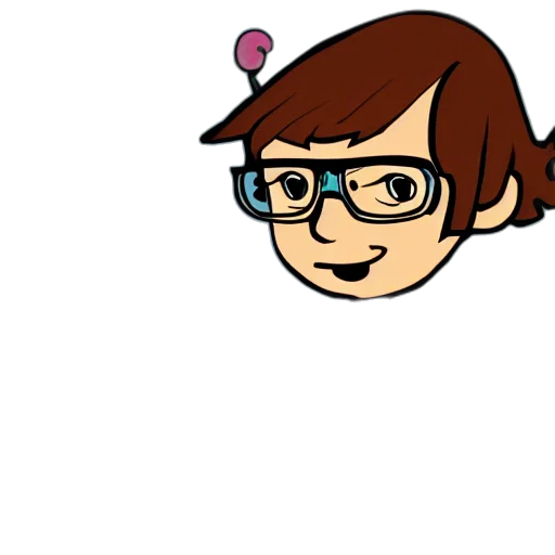 staff, face, cartoon, anime transparent PNG cut-out