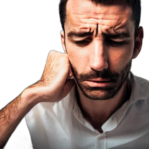 face, staff, hair, man transparent PNG cut-out