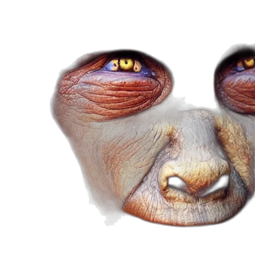 mask, creature, face, animal transparent PNG cut-out