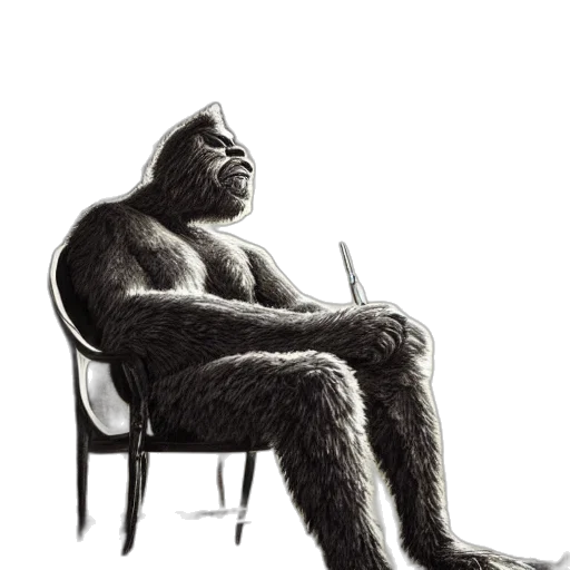 animal, creature, staff, furniture transparent PNG cut-out