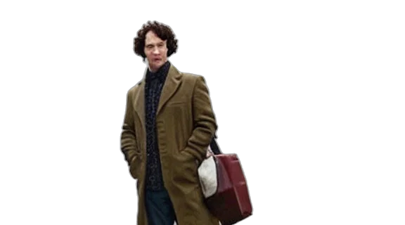 jacket, concept art, scene, sherlock transparent PNG cut-out
