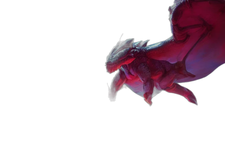 dragon, creature, sword, weapon transparent PNG cut-out