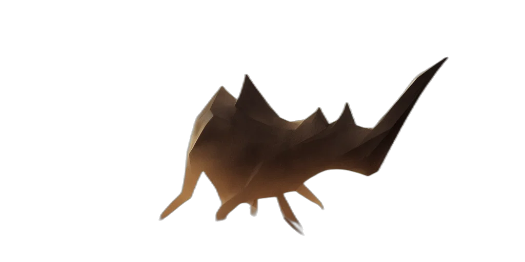 dragon, creature, mask, crown transparent PNG cut-out