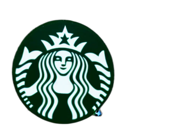 staff, 3d render, photorealistic, starbuck transparent PNG cut-out