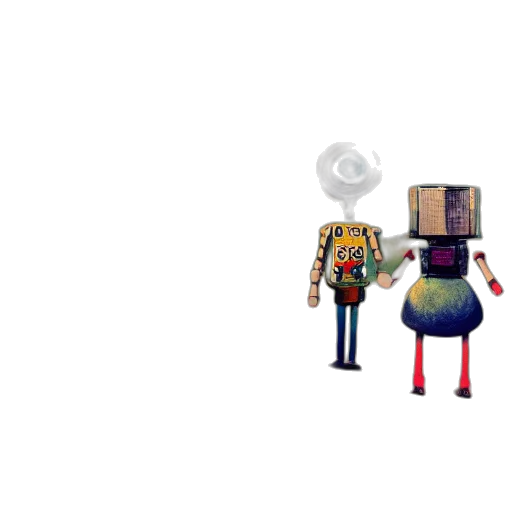 robot, mask, jacket, furniture transparent PNG cut-out