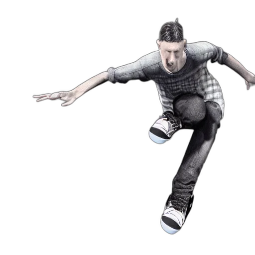 shoes, 3d render, concept art, photorealistic transparent PNG cut-out