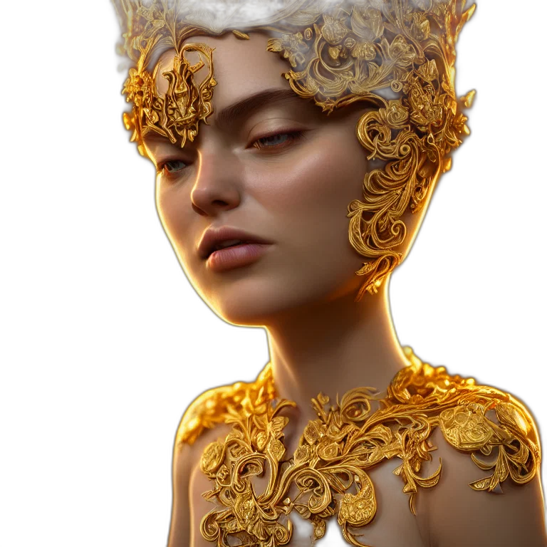 crown, jewelry, mask, face transparent PNG cut-out