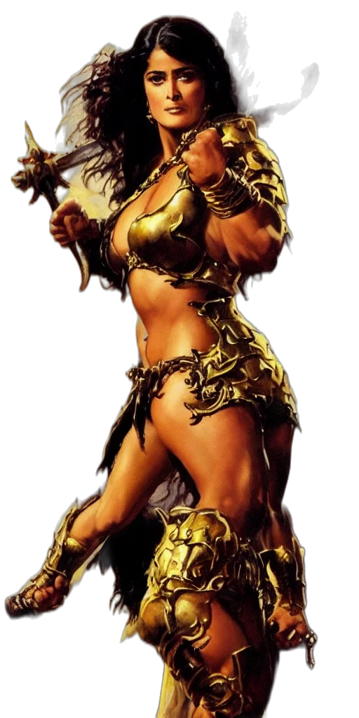 concept art, fantasy art, comic book art, 3d render transparent PNG cut-out