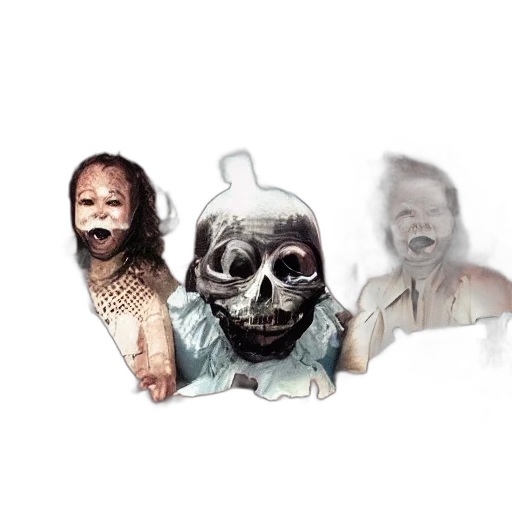 mask, face, creature, concept art transparent PNG cut-out