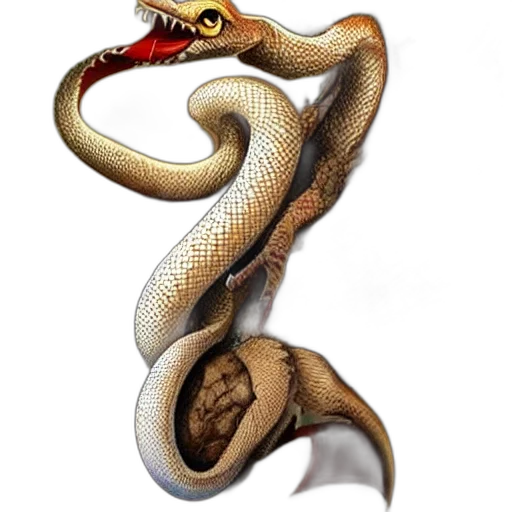 dragon, jewelry, animal, staff transparent PNG cut-out
