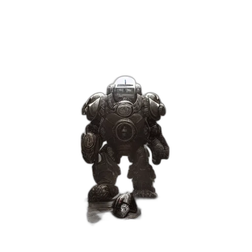robot, weapon, creature, staff transparent PNG cut-out