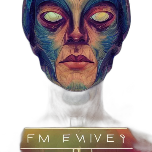 mask, face, concept art, fantasy art transparent PNG cut-out