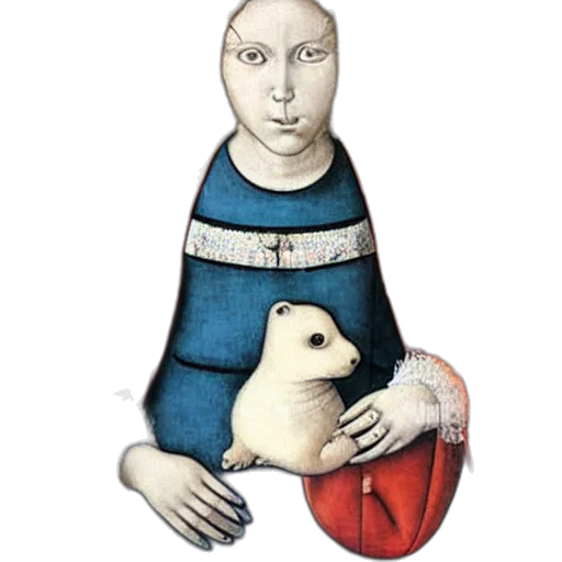 staff, dress, face, animal transparent PNG cut-out