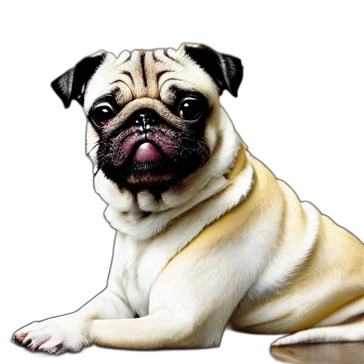 animal, creature, face, photorealistic transparent PNG cut-out