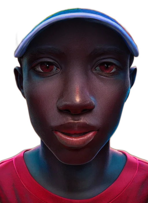 face, mask, hat, robot transparent PNG cut-out