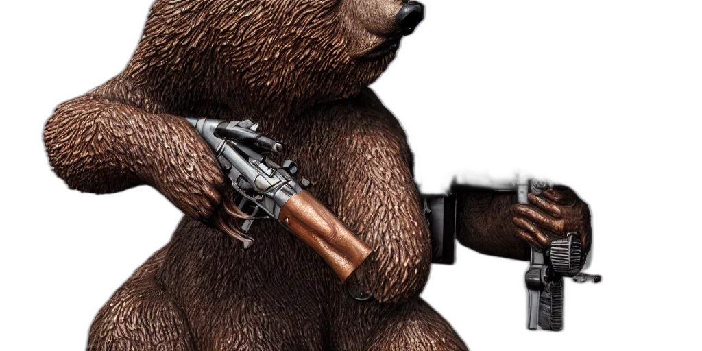 weapon, animal, concept art, 3d render transparent PNG cut-out