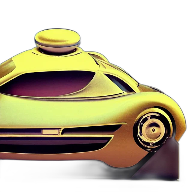 car, 3d render, concept art, photorealistic transparent PNG cut-out