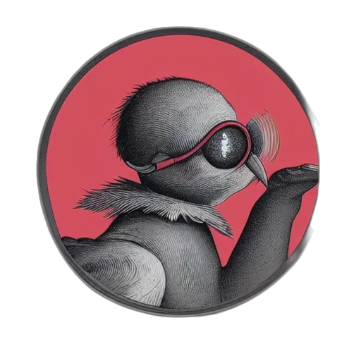 creature, robot, dragon, staff transparent PNG cut-out