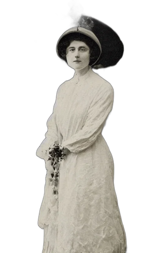 staff, dress, hat, face transparent PNG cut-out