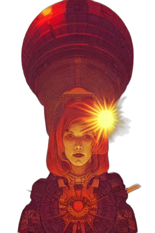 staff, hat, crown, face transparent PNG cut-out