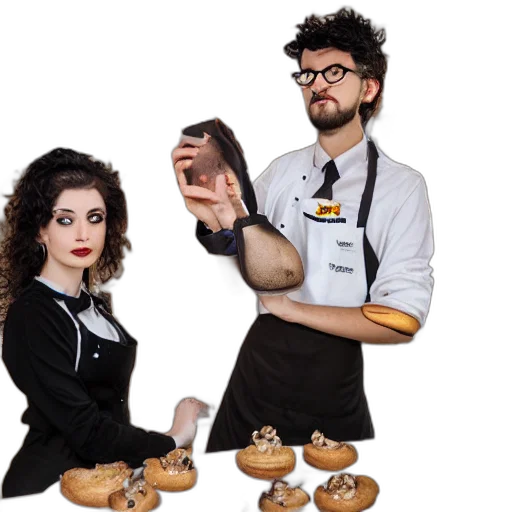 food, staff, shoes, dress transparent PNG cut-out