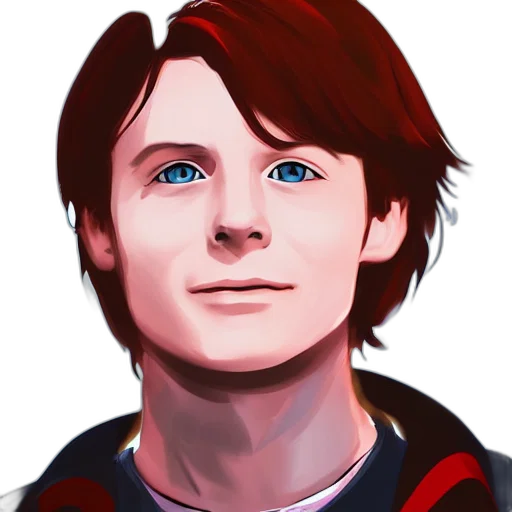 face, photorealistic, pixel art, cartoon transparent PNG cut-out
