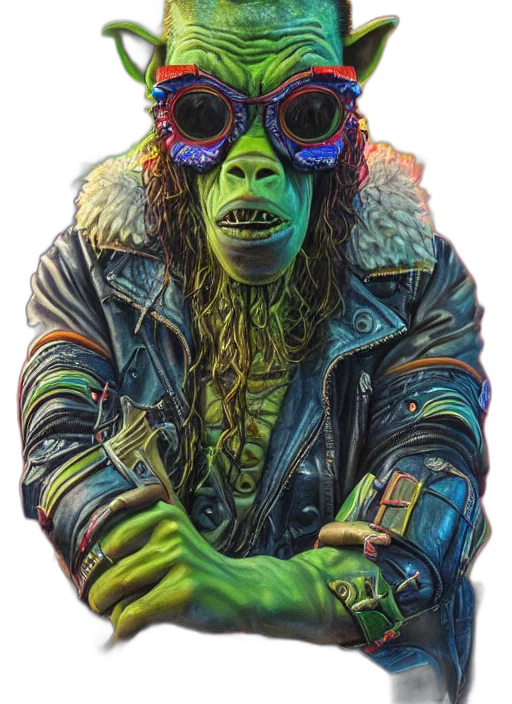 jacket, mask, creature, face transparent PNG cut-out