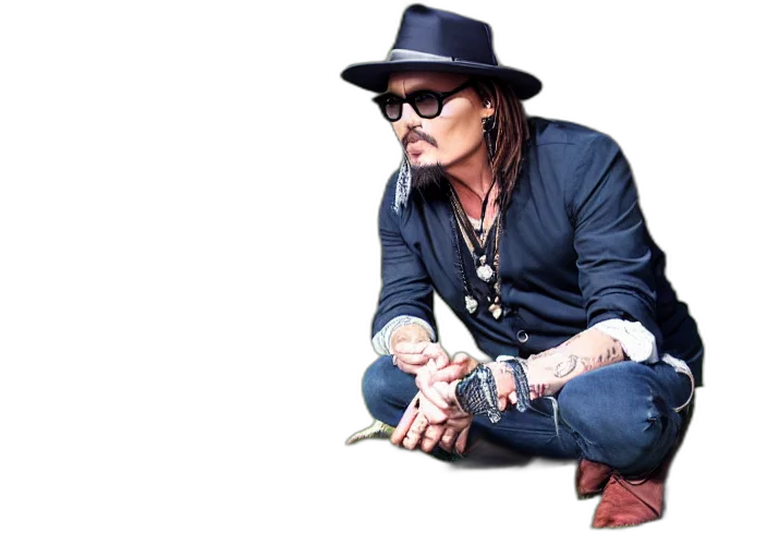 hat, photo, still, johnny transparent PNG cut-out