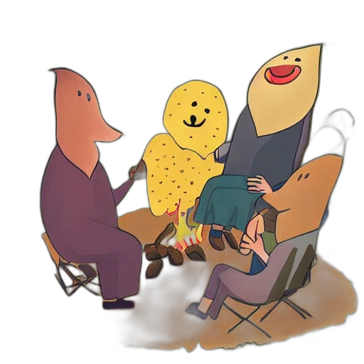 furniture, food, staff, concept art transparent PNG cut-out