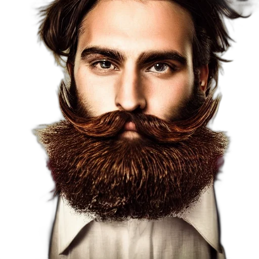 hair, face, photorealistic, beautiful transparent PNG cut-out
