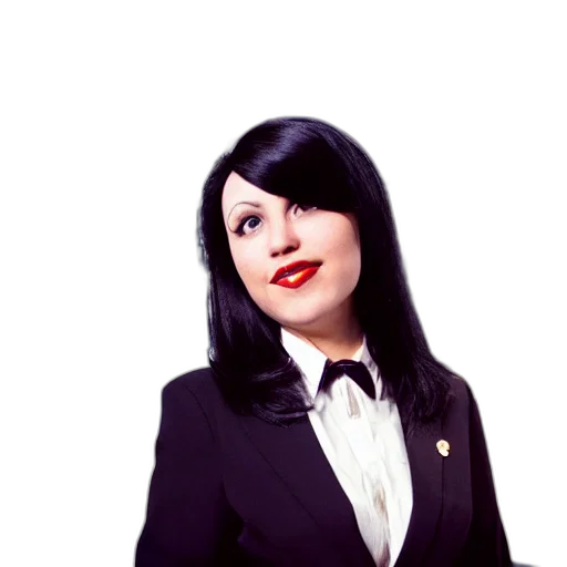 staff, jacket, face, photorealistic transparent PNG cut-out