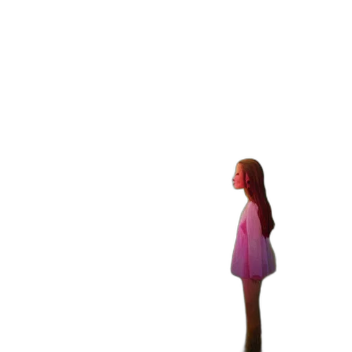 dress, robot, hair, creature transparent PNG cut-out