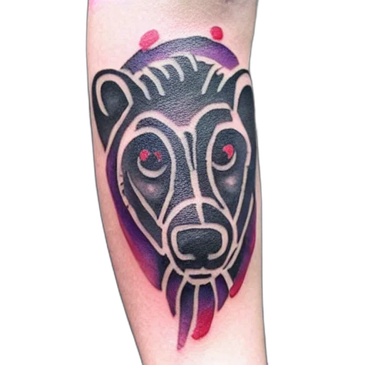 photorealistic, tattoo, style, man transparent PNG cut-out