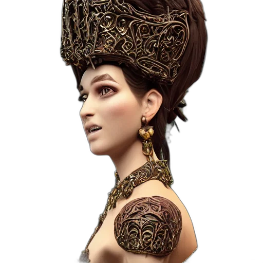 crown, jewelry, hat, face transparent PNG cut-out