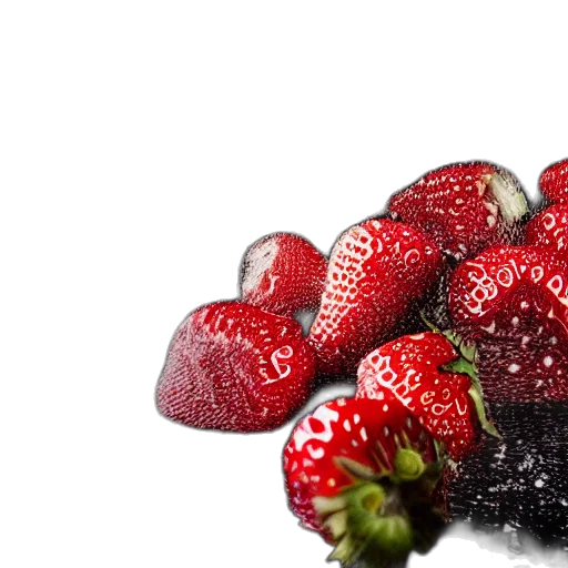 food, photorealistic, 3d render, white transparent PNG cut-out