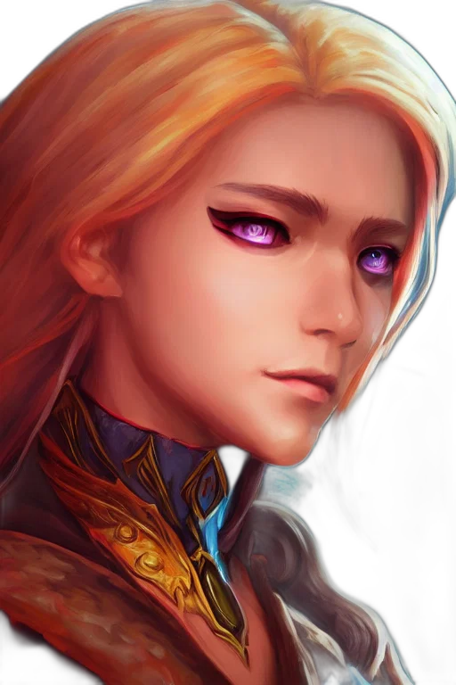 face, fantasy art, photorealistic, concept art transparent PNG cut-out