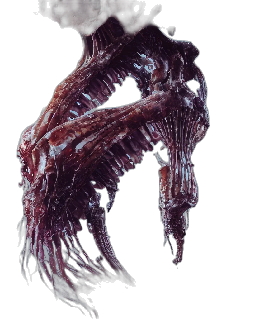 creature, hair, animal, dragon transparent PNG cut-out
