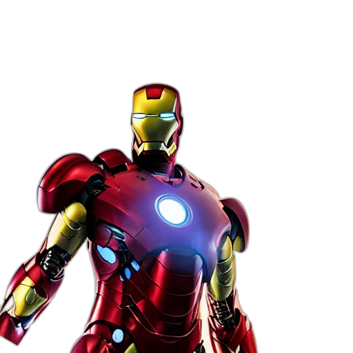 robot, 3d render, concept art, comic book art transparent PNG cut-out